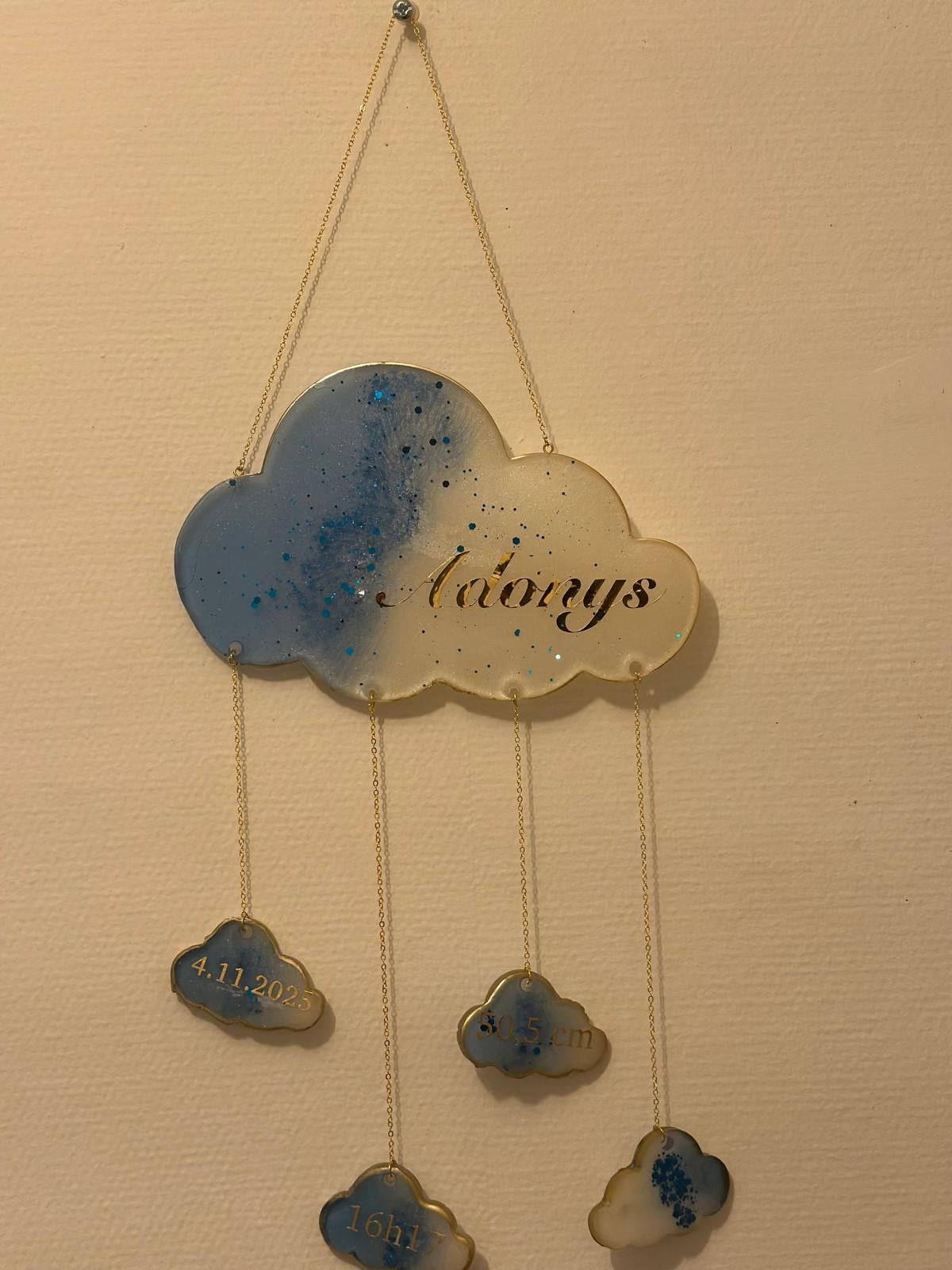 Décoration suspendue personnalisable