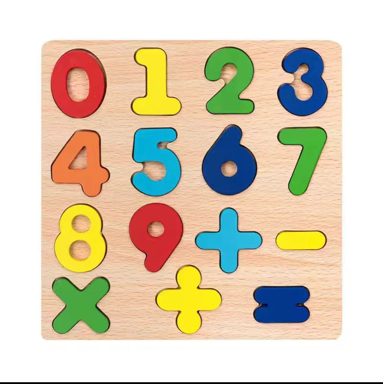 Puzzles éducatifs en bois – Lettres, Chiffres & Formes