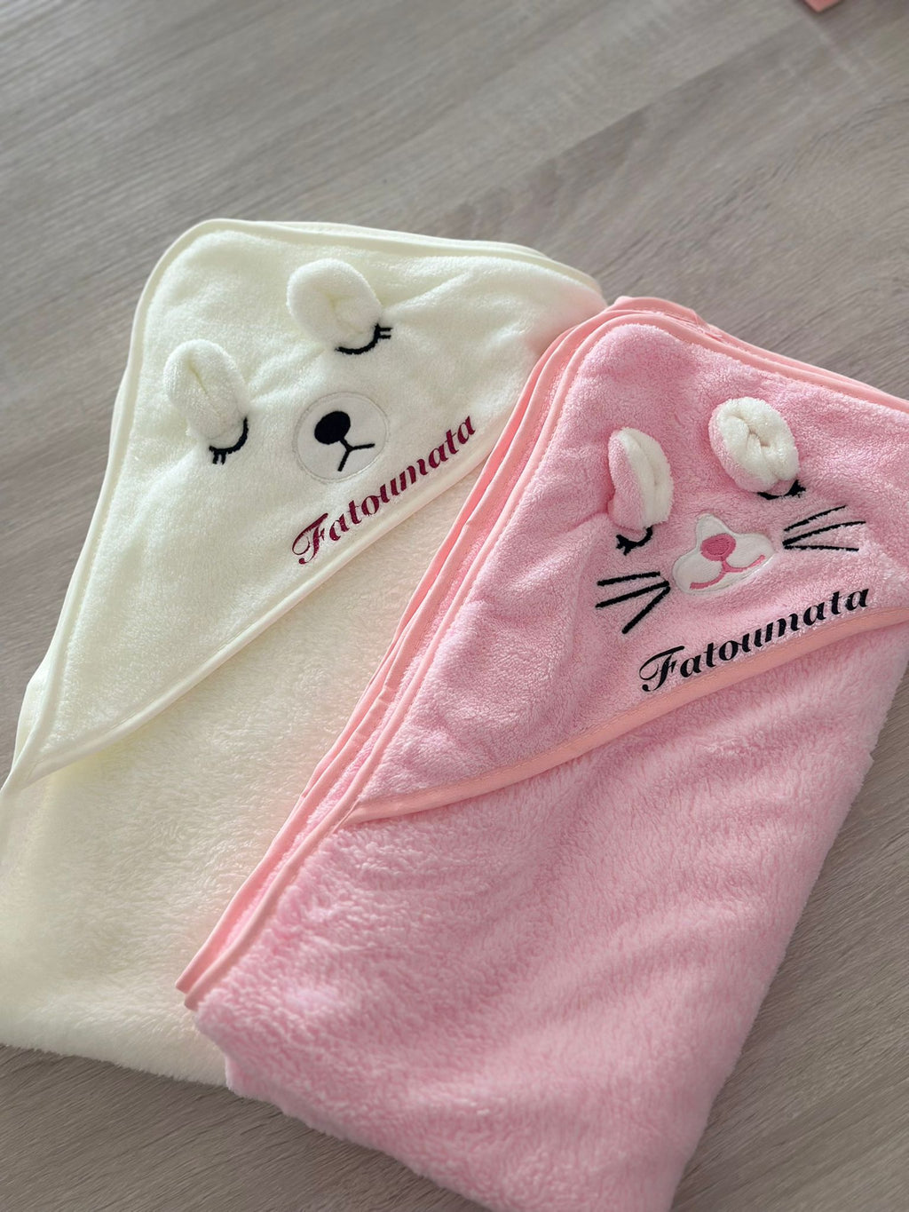 Cape de Bain Bébé Personnalisable